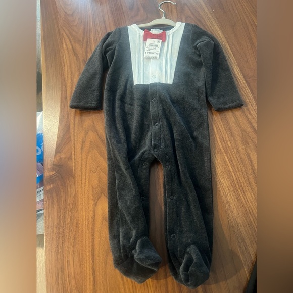 Neat - First Impressions - Tuxedo Romper - Picture 1 of 4